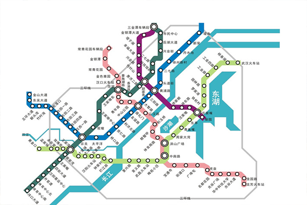 武漢最新高清地鐵圖揭示，科技重塑城市脈絡的壯麗景象